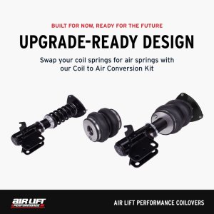 Audi RS5 Coilover Suspension Kit - Front + Rear - Air Lift - 32-way Damping Adjustment - `08-`17